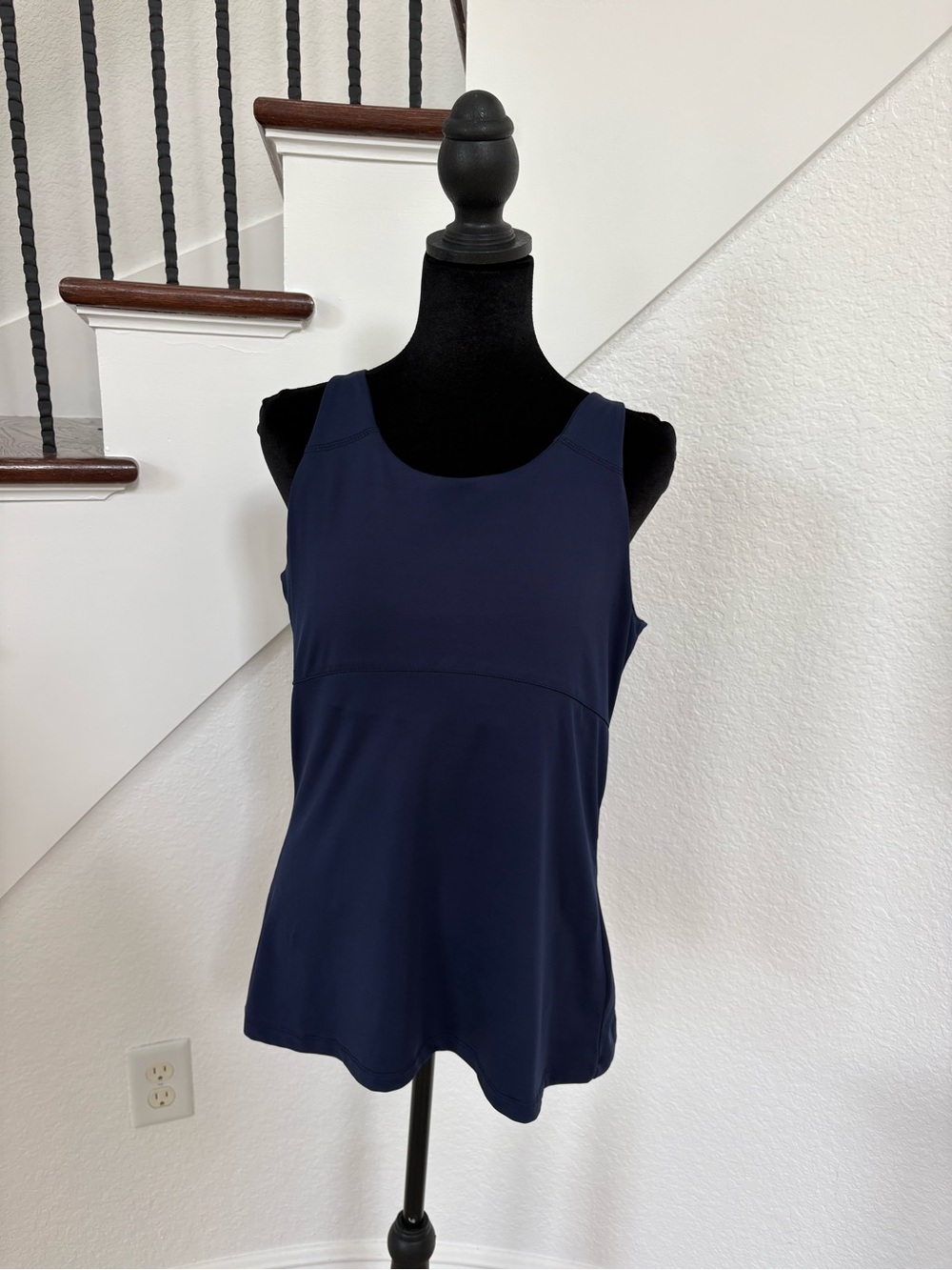 Fila Navy Athletic Scoop Neck Tank Top